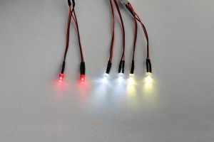 LED Light Set (Clear,Yellow,Red/1+1pair. Separated Yellow)