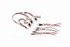 LED Light Set (Clear,Yellow,Red/1+1pair. Separated Yellow)