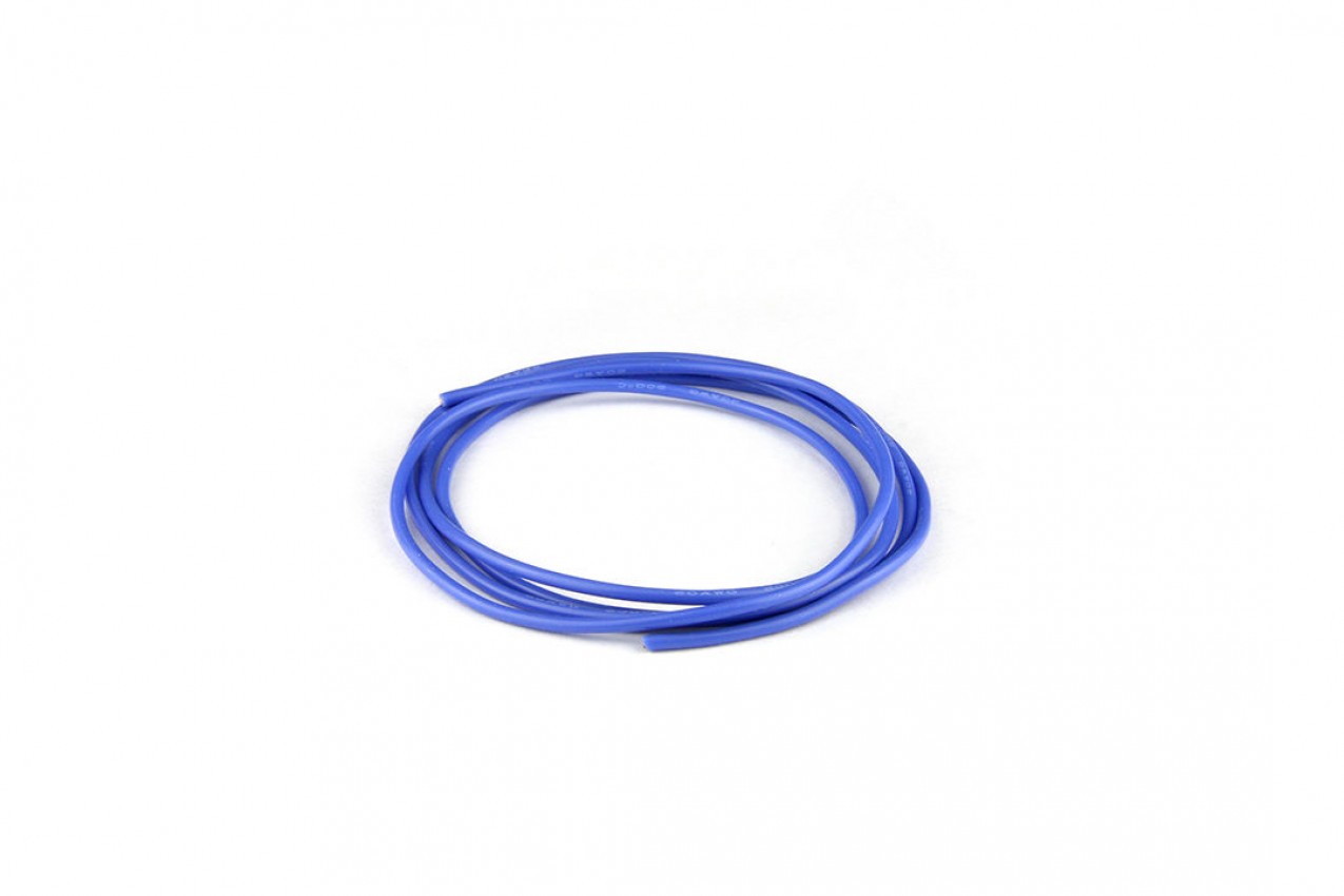 Silicon Wire (22AWG, 1M, Blue)