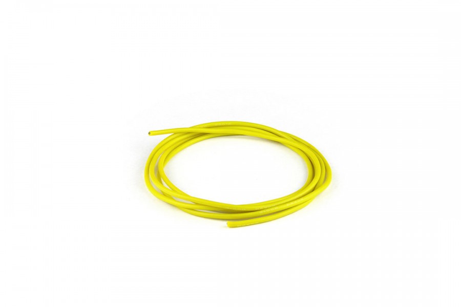 Silicon Wire (22AWG, 1M, Yellow)