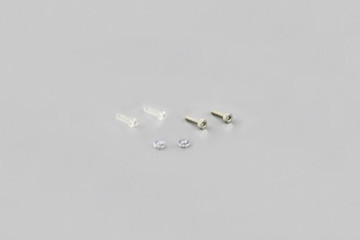 Fittings for Front Upper Arm Set (Spring Base & Screws)