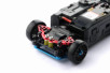 Alum. alloy Front Upper Arm Set Ver.2 (Red)