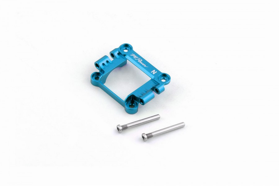 Alum. alloy Front Upper Cover (MA-020, Narrow, Cyan)