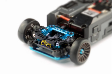 Alum. alloy Front Upper Cover (MA-020, Narrow, Cyan)