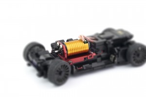 Alum. alloy Motor Mount Set (MA-030/F, Red)