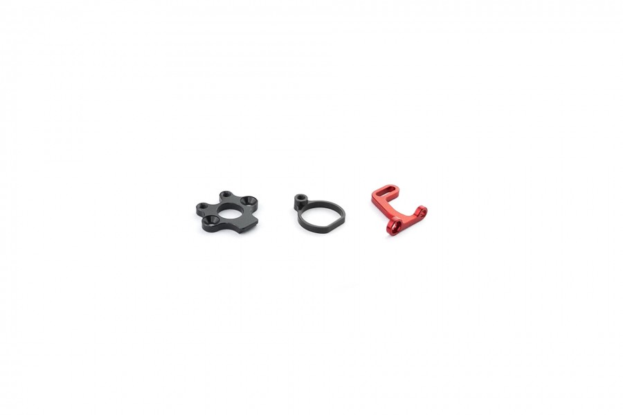 Fittings for Motor Mount Set (Bracket & Holder, Red)