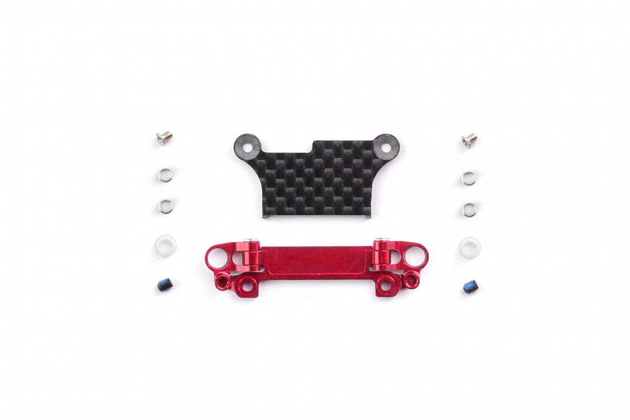 Alum. alloy Front Lower Wishbone Set (MA-020, Narrow, Red)