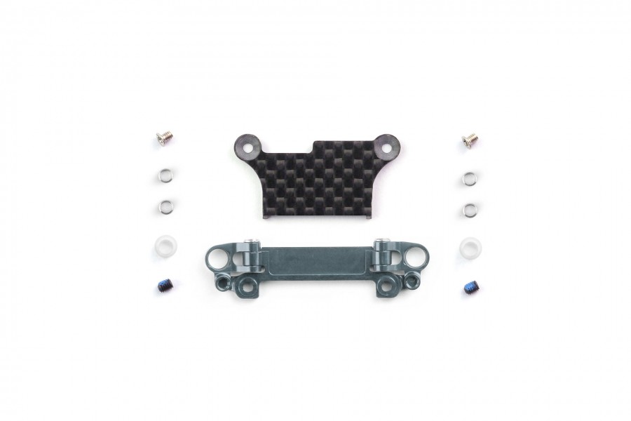 Alum. alloy Front Lower Wishbone Set (MA-020, Narrow, Gunmetal)