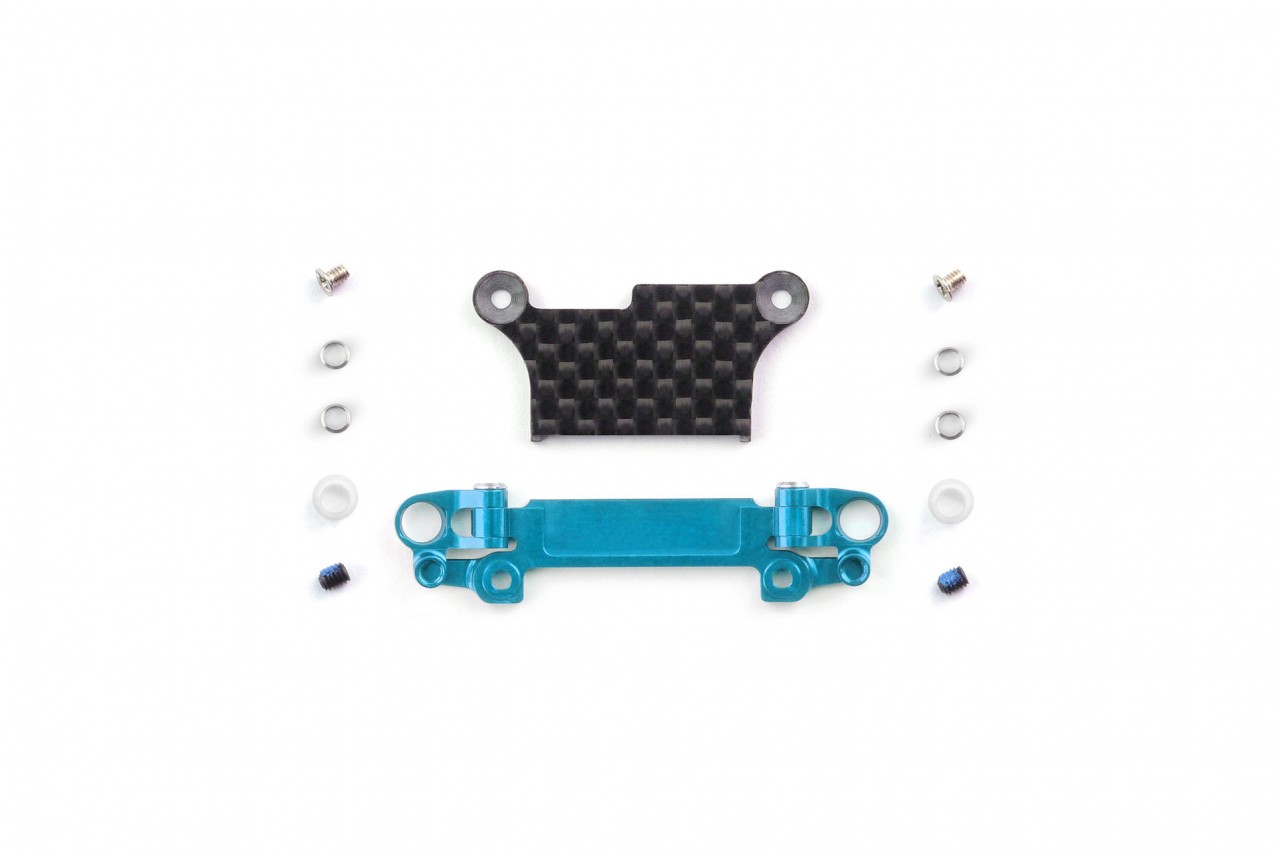 Alum. alloy Front Lower Wishbone Set (MA-020, Wide, Cyan)