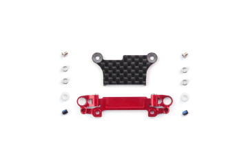 Alum. alloy Front Lower Wishbone Set (MA-020, Wide, Red)