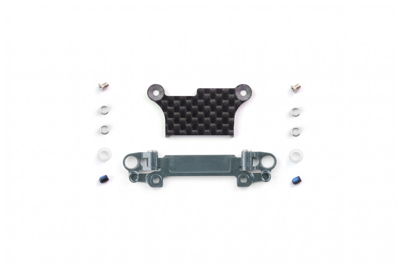 Alum. alloy Front Lower Wishbone Set (MA-020, Wide, Gunmetal)