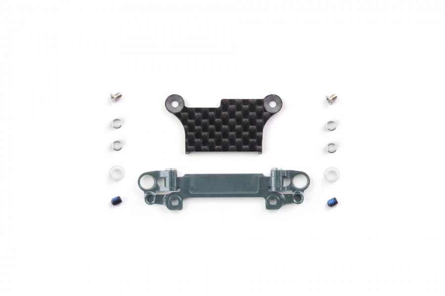 Alum. alloy Front Lower Wishbone Set (MA-020, Wide, Gunmetal)