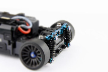 Alum. alloy DWS Shock Ball / Bead (Cyan)