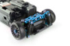 Alum. alloy Shock Stay Ver.2 (For DWS, Cyan)