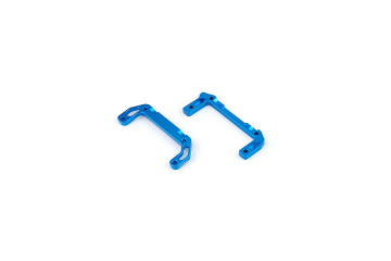 Alum. alloy DWS Rear Chassis Mounts (Standard, Cyan)