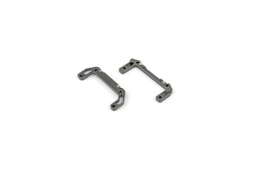 Alum. alloy DWS Rear Chassis Mounts (Standard, Gunmetal)