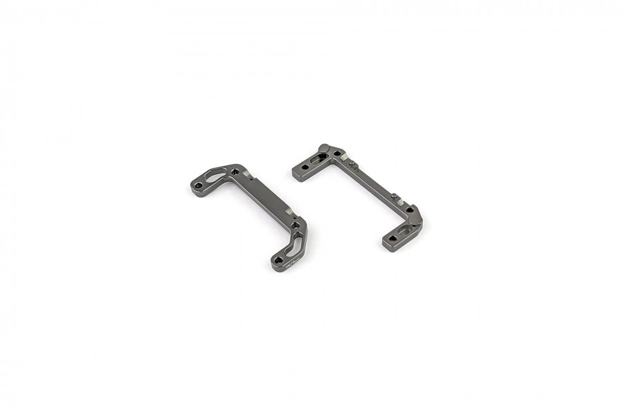 Alum. alloy Rear Chassis Mounts (For DWS, Standard, Gunmetal)