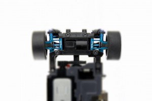 Alum. alloy Rear Lower Arm (For DWS, Narrow, Cyan)