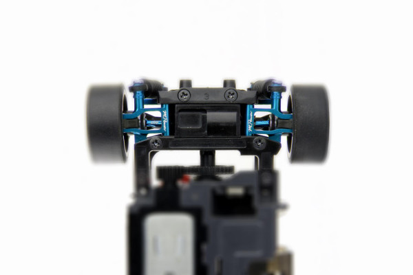 Alum. alloy Rear Lower Arm (For DWS, Narrow, Cyan)