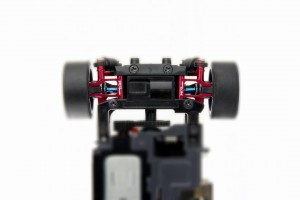 Alum. alloy Rear Lower Arm (For DWS, Narrow, Red)