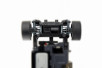 Alum. alloy Rear Lower Arm (For DWS, Narrow, Gunmetal)