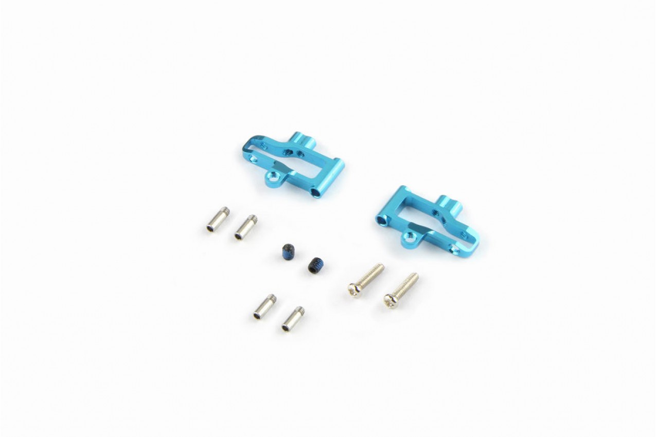 Alum. alloy Rear Lower Arm (For DWS, Wide, Cyan)