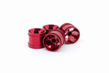 Alum. alloy Monster Type Rim/Wheel (For Buggy, Red)
