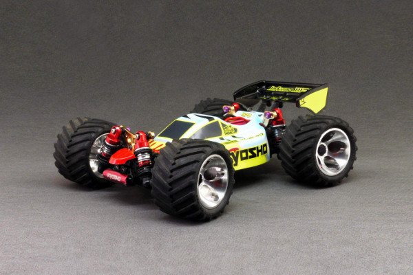 Alum. alloy Monster Type Rim/Wheel (For Buggy, Silver)