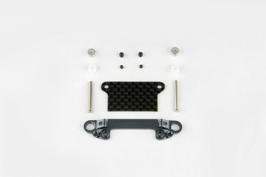 Alum. alloy Front Lower Wishbone Set (MR-03, Wide, Gunmetal)
