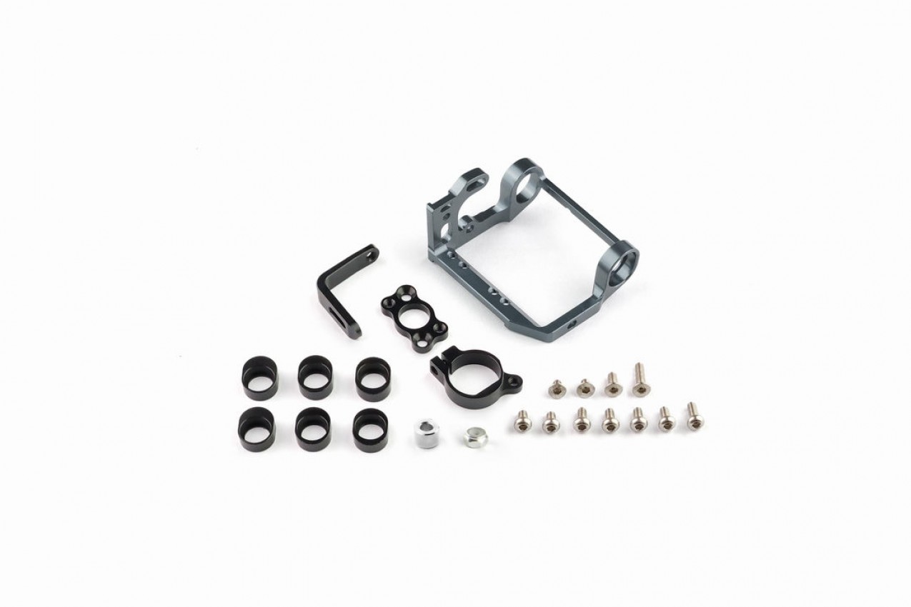 Alum. alloy Motor Mount Set/MM for RWD (Gunmetal)