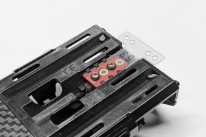 Alum. alloy Rear Suspension Plate Holder (Red)