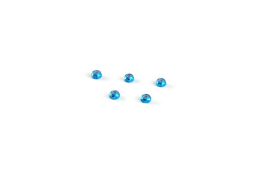 Alum. alloy M2 Locknut (Thin size, for 4.5mm driver, Cyan)