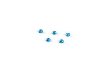 Alum. alloy M2 Locknut (Thin size, for 4.5mm driver, Cyan)