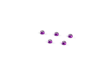 Alum. alloy M2 Locknut (Thin size, for 4.5mm driver, Magenta)