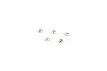 Alum. alloy M2 Locknut (Thin size, for 4.5mm driver, Silver)
