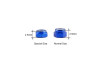 Alum. alloy M2 Locknut (Thin size, for 4.5mm driver, Silver)