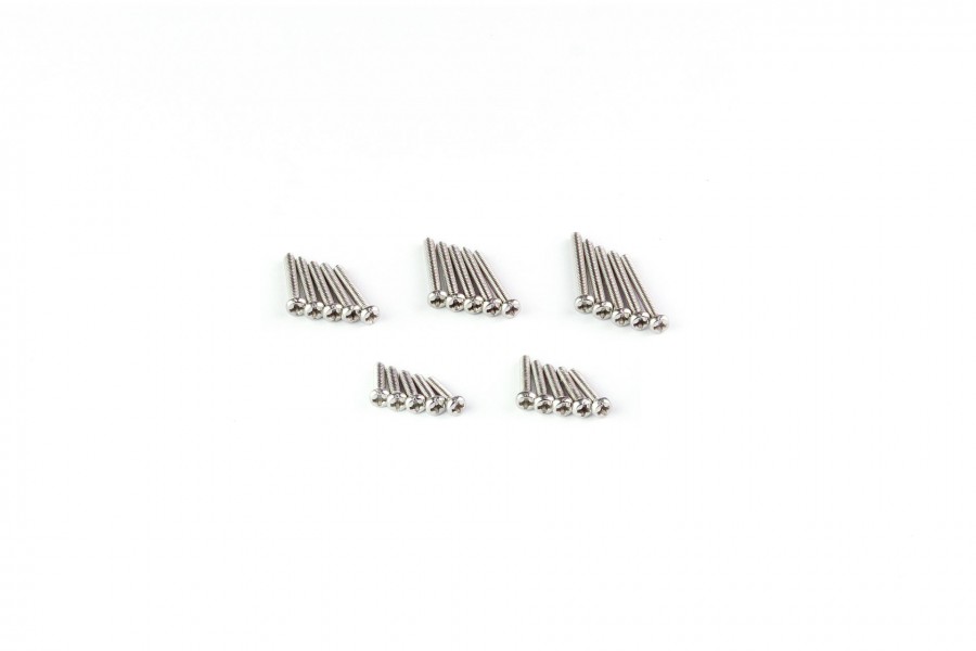 Stainless Steel Phillips Pan Screws (Set 001)