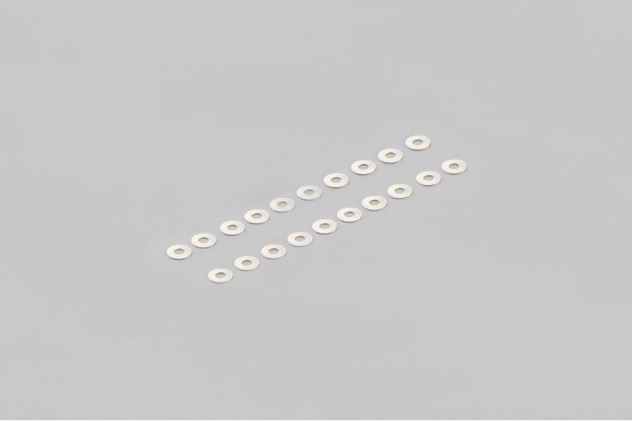 Stainless Steel Shim Set (2×5×0.1mm/0.2mm)