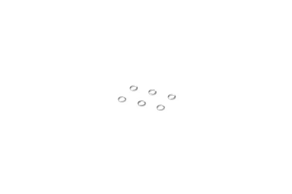 Alum. alloy Spacer Set (1.6×2.4×0.3 mm)