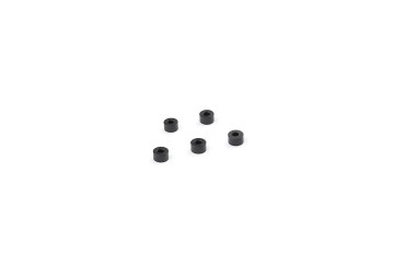 Alum. alloy Standoff 2×4.8(H2.7)mm (Black)