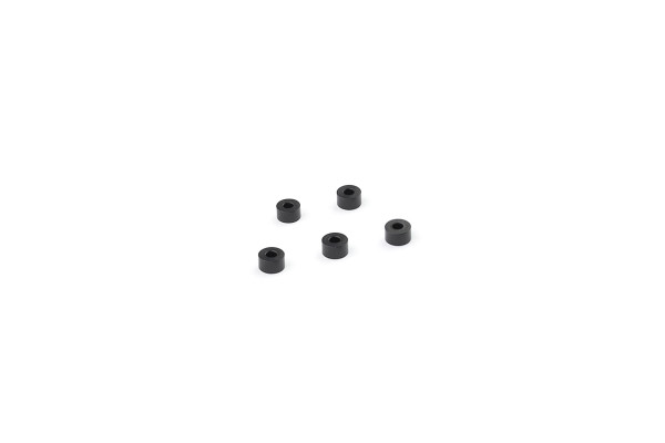 Alum. alloy Standoff 2×4.8(H2.7)mm (Black)