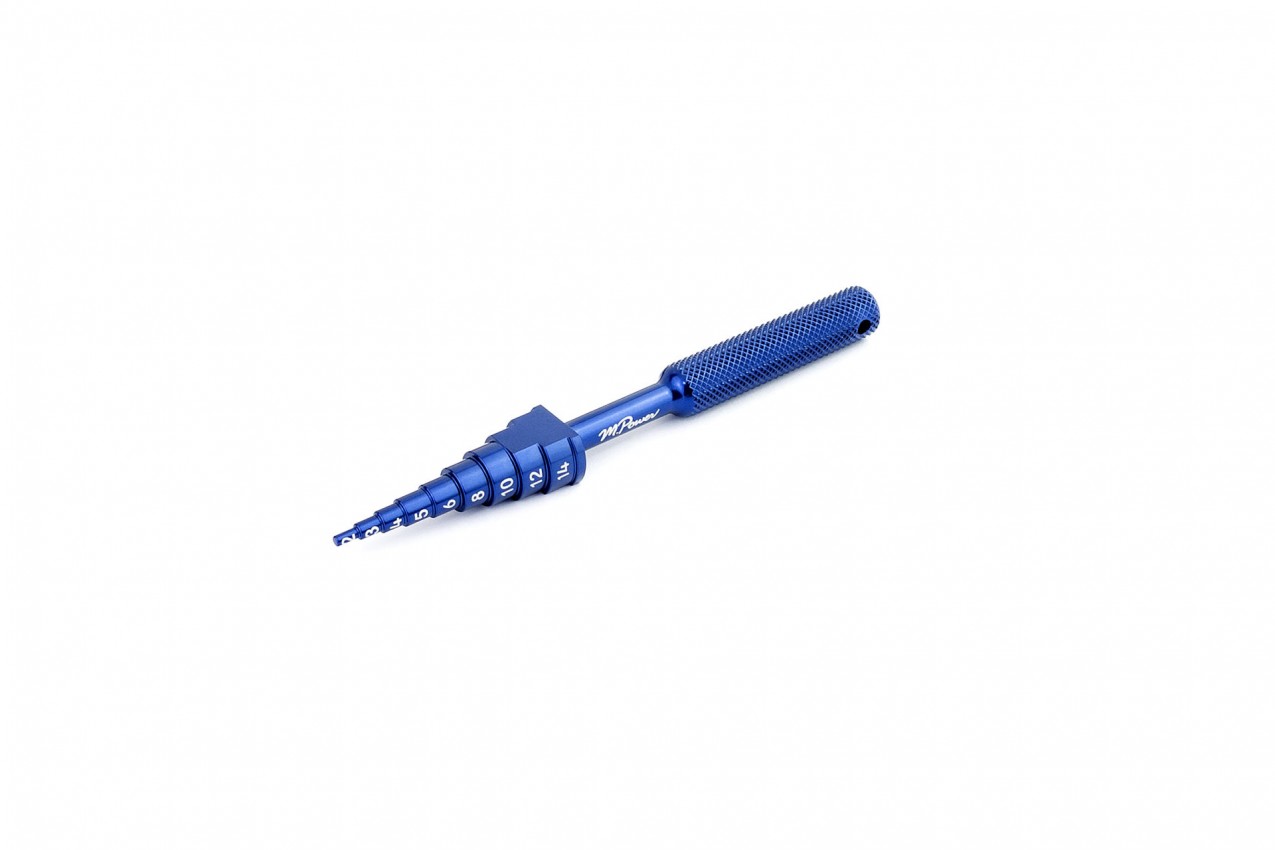 Bearing Inner Size Measurer (2mm-14mm, Blue)