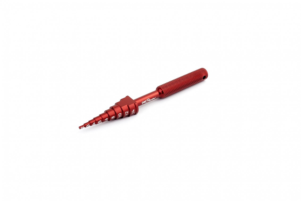 Bearing Inner Size Measurer (2mm-14mm, Red)