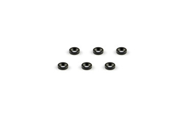 Alum. alloy Countersunk Washer (M2×1.3mm, Black)