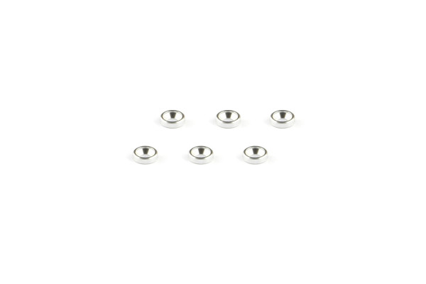 Alum. alloy Countersunk Washer (M2×1.3mm, Silver)